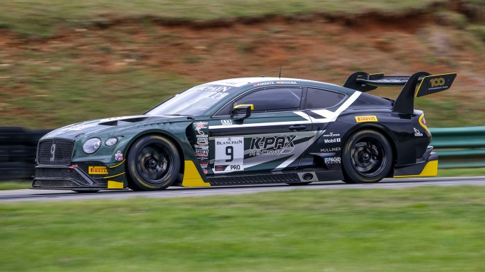 K-PAX Bentleys Go 1-2 in Close-Knit Opening Practice