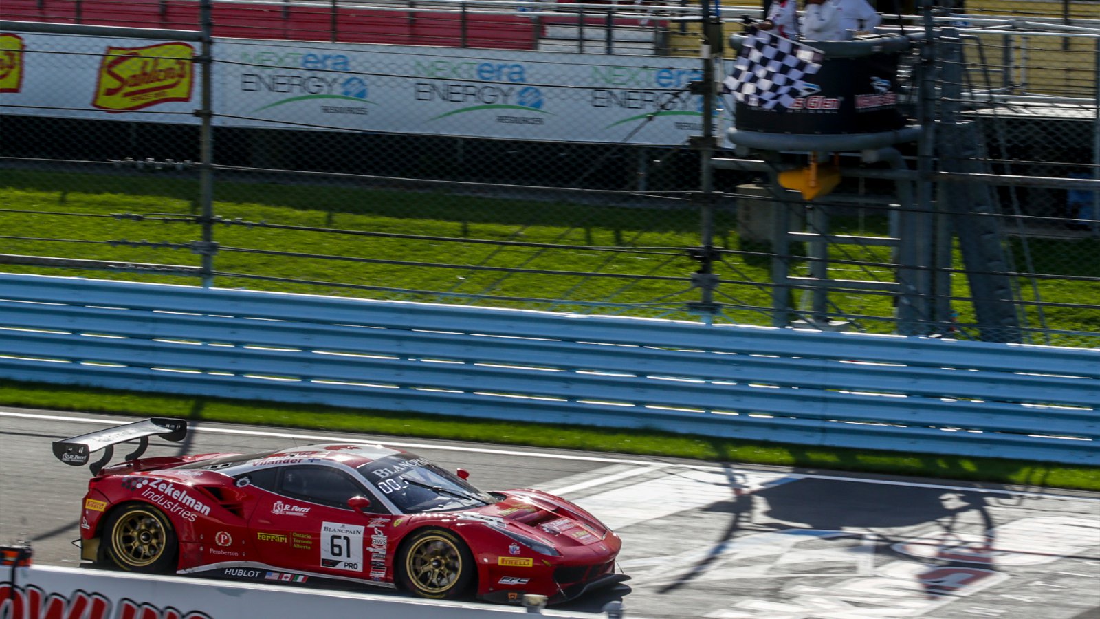 Serra/Vilander Guide Ferrari to Blancpain GT World Challenge America Win at Watkins Glen