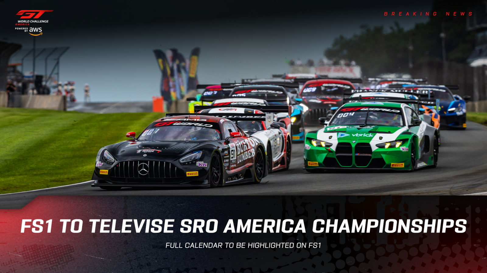 FS1 to Televise SRO America Championships in 2026
