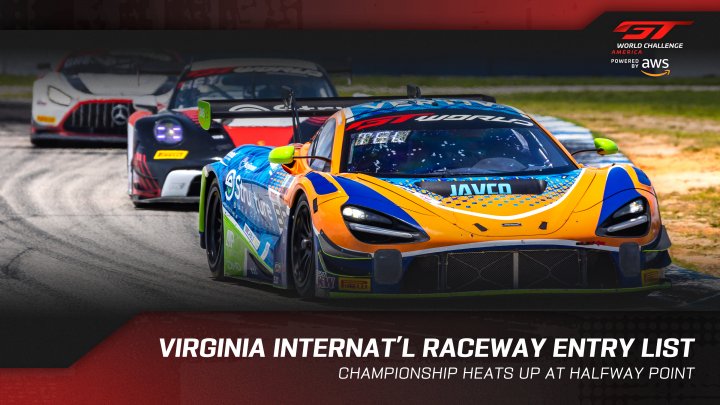 Championship Battles Tighten as GT World Challenge America Hits VIR