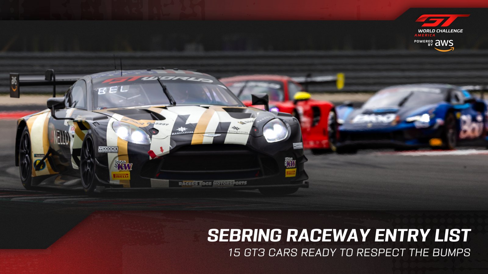 Bumps, Battles, and Big Stakes: Sebring Set for GT World Challenge America Showdown