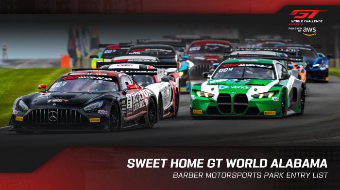 Sweet Home GT World Alabama: Final Doubleheader at Barber Motorsports Park
