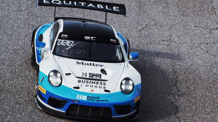 Heylen Fastest in First GT World Challenge America Practice at COTA