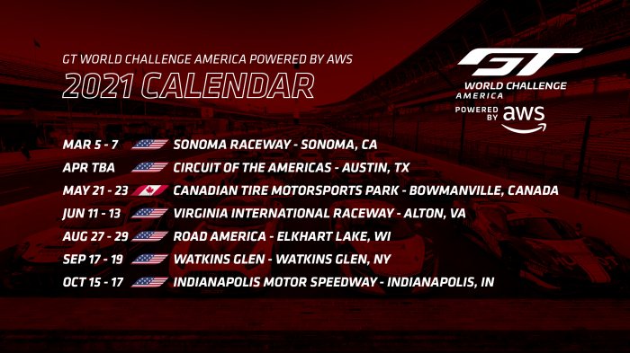 A Return to the Roots of GT Sprint Racing in North America, SRO America Announces GT America for 2021