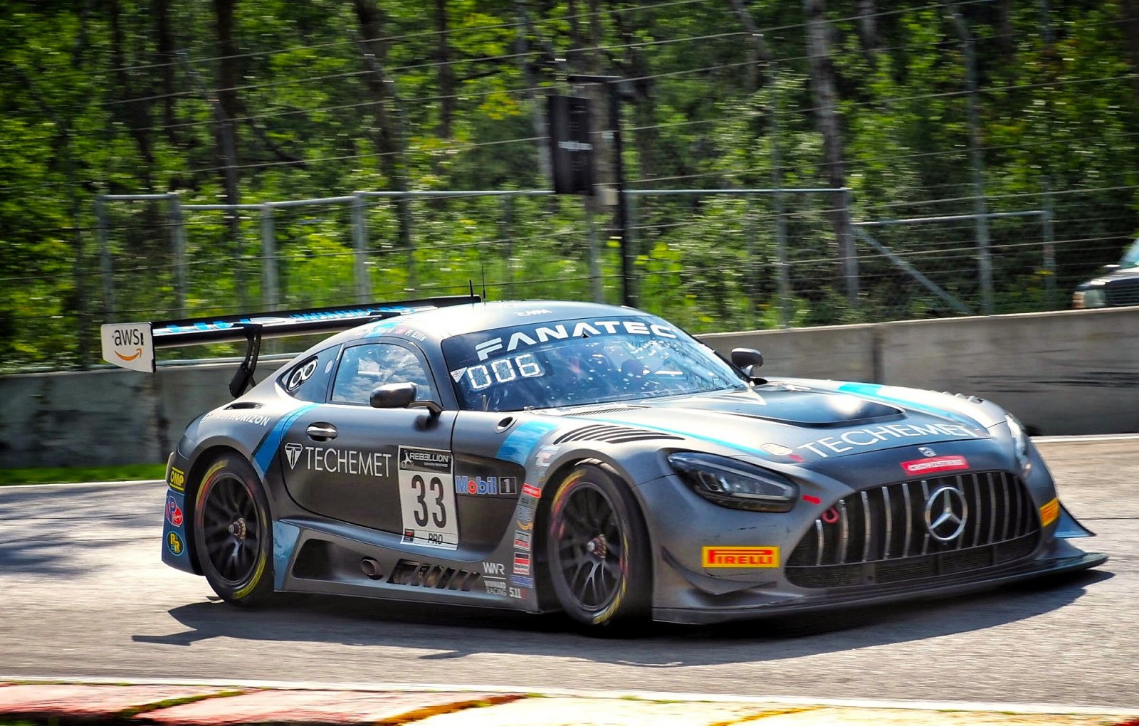 Mercedes-AMG Fastest in Pro and Pro-Am, Ferrari Tops Am In Friday Afternoon Practice at Road America