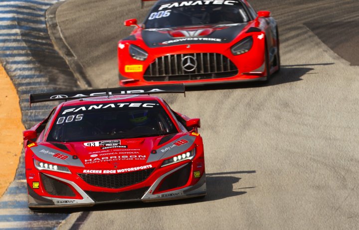 K-PAX Racing Lamborghini Wins Pro, Racers Edge Acura Secures Pro-Am in Race 1 at Sebring