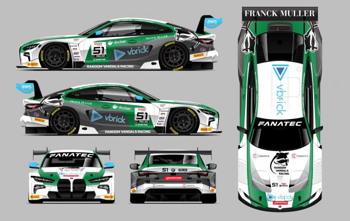 Random Vandals Racing Adds Second BMW M4 GT3 EVO for 2025 GT World Challenge America Season