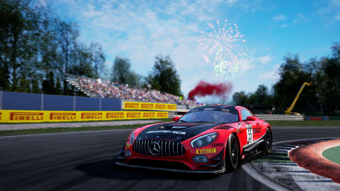 Müller Earns First Victory at Wild Monza for Mercedes-AMG  
