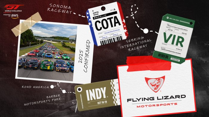 Flying Lizard Motorsports Soars in Dual Series