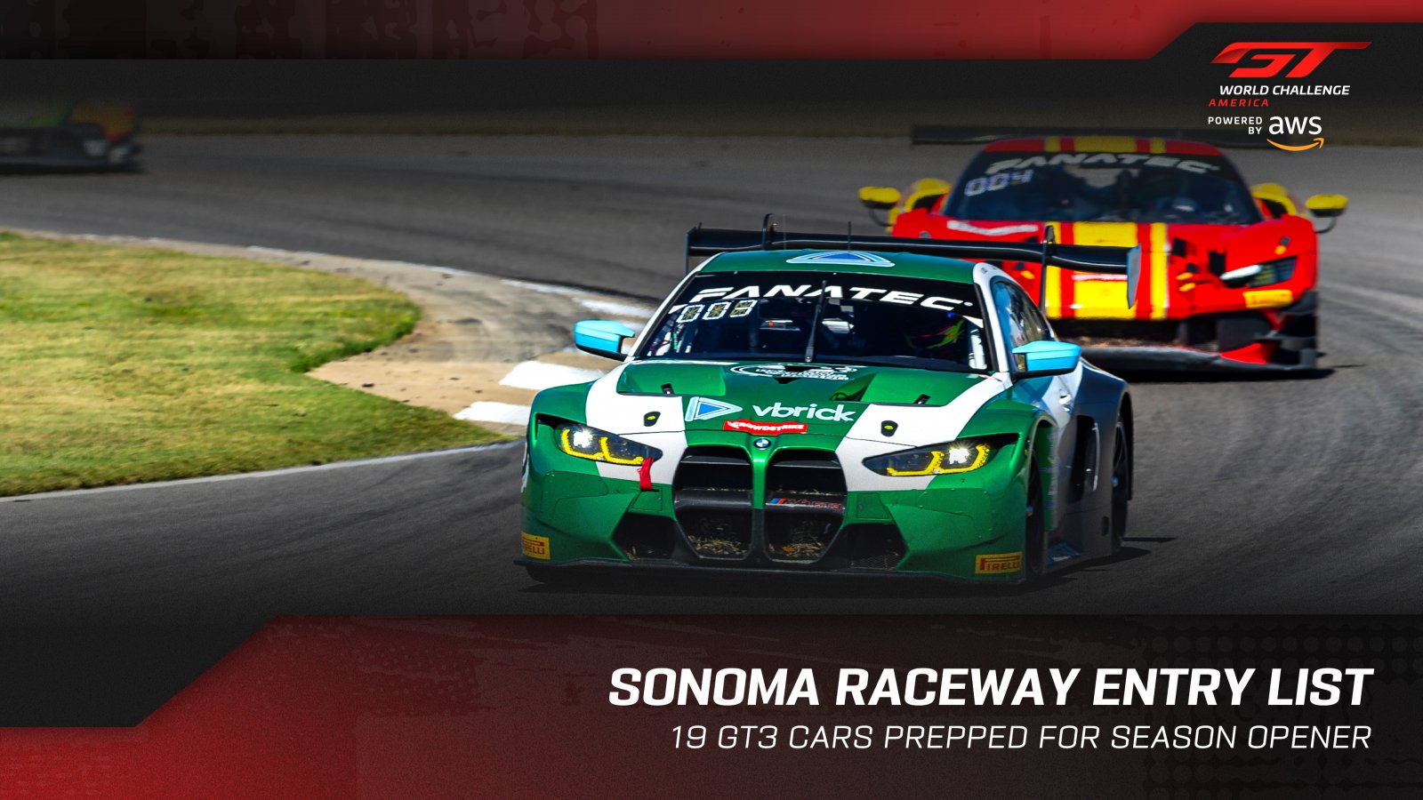 Sonoma Raceway Introduces the Rise of New GT World Challenge America Manufacturers and Championship Contenders