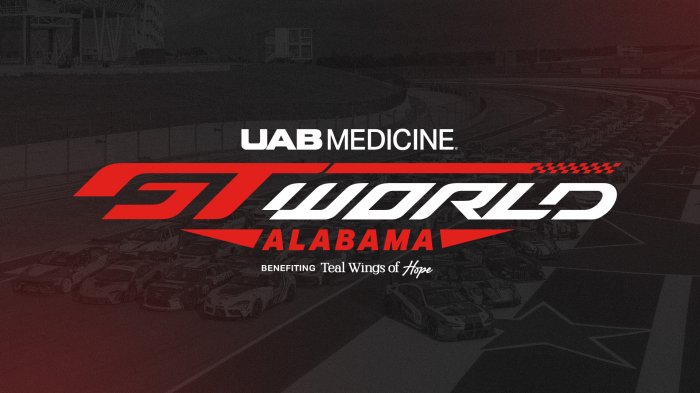 UAB Medicine Named Title Sponsor for GT World Alabama at Barber Motorsports Park Benefiting Teal Wings of Hope