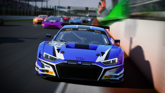 Sim Racer Staffin, Audi Claim Victory in GT Rivals at Misano