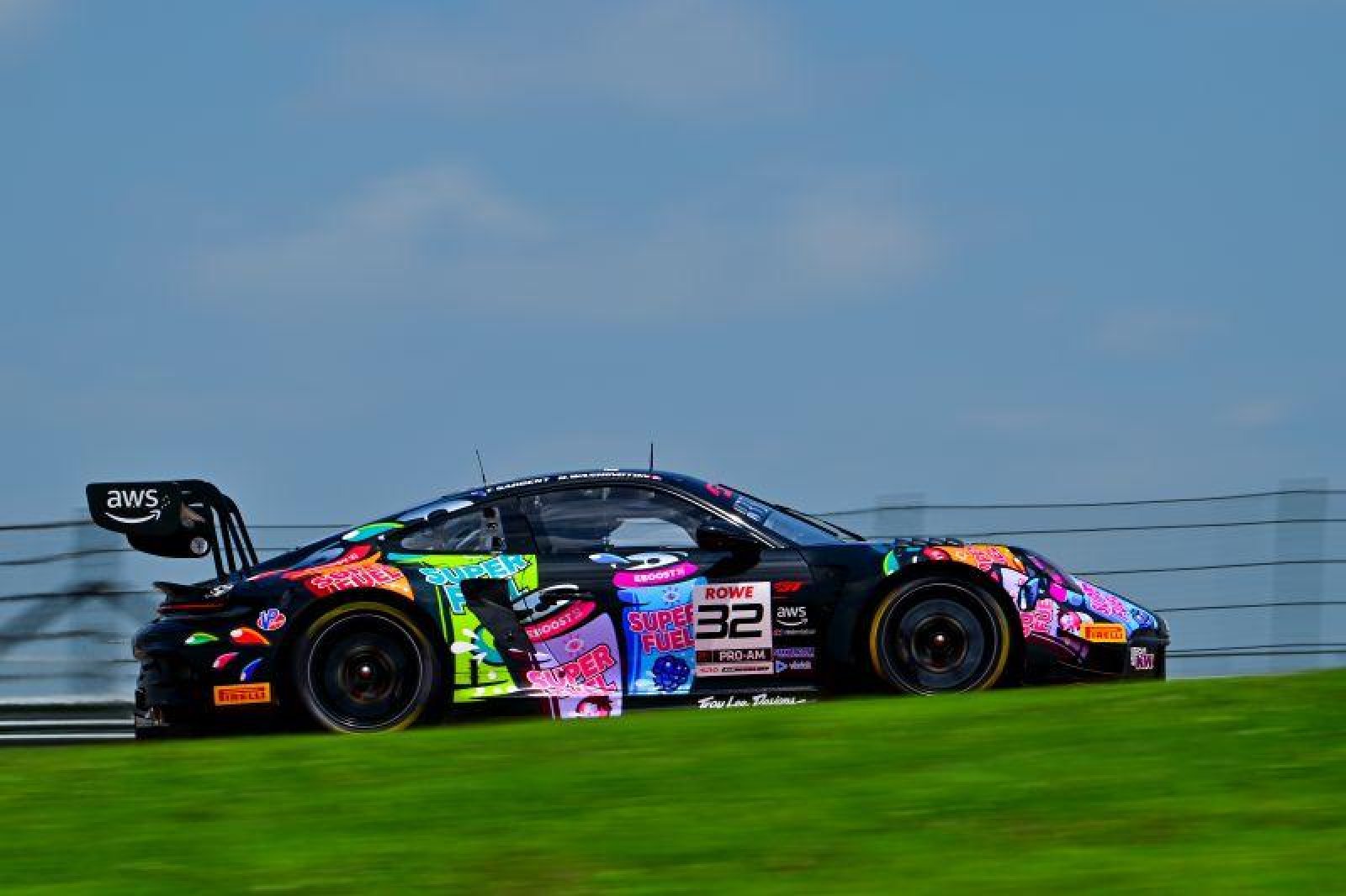 GMG Racing Fastest Again but Settles for Fourth Place at GT World Challenge America in Texas