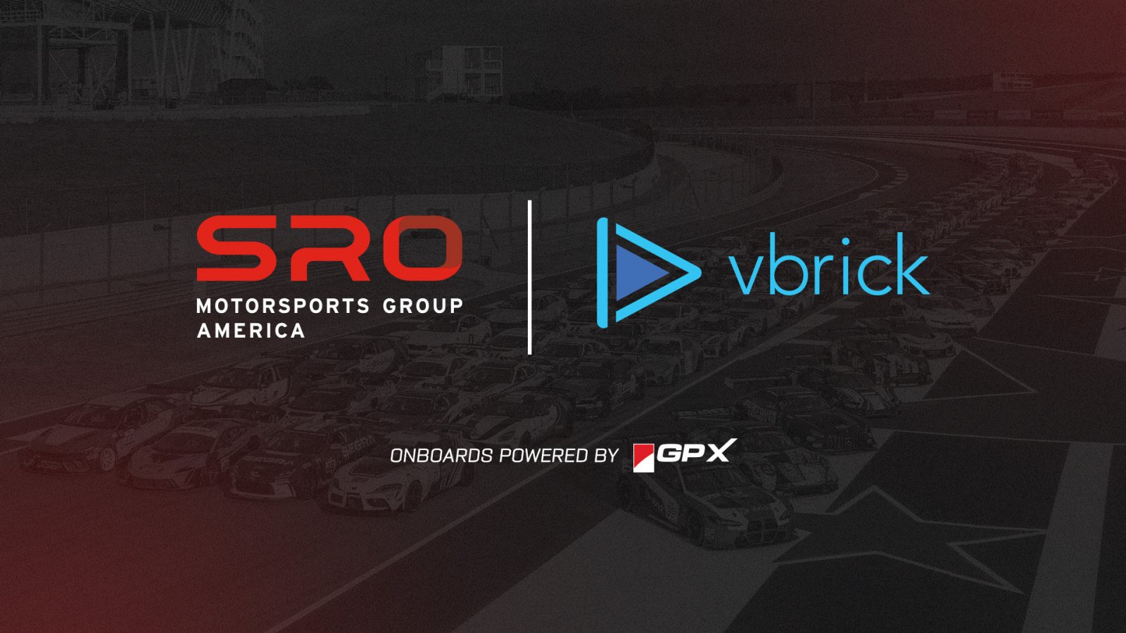 SRO America to Launch New Streaming Multiplayer at VIR Powered by Vbrick and GPX Stream