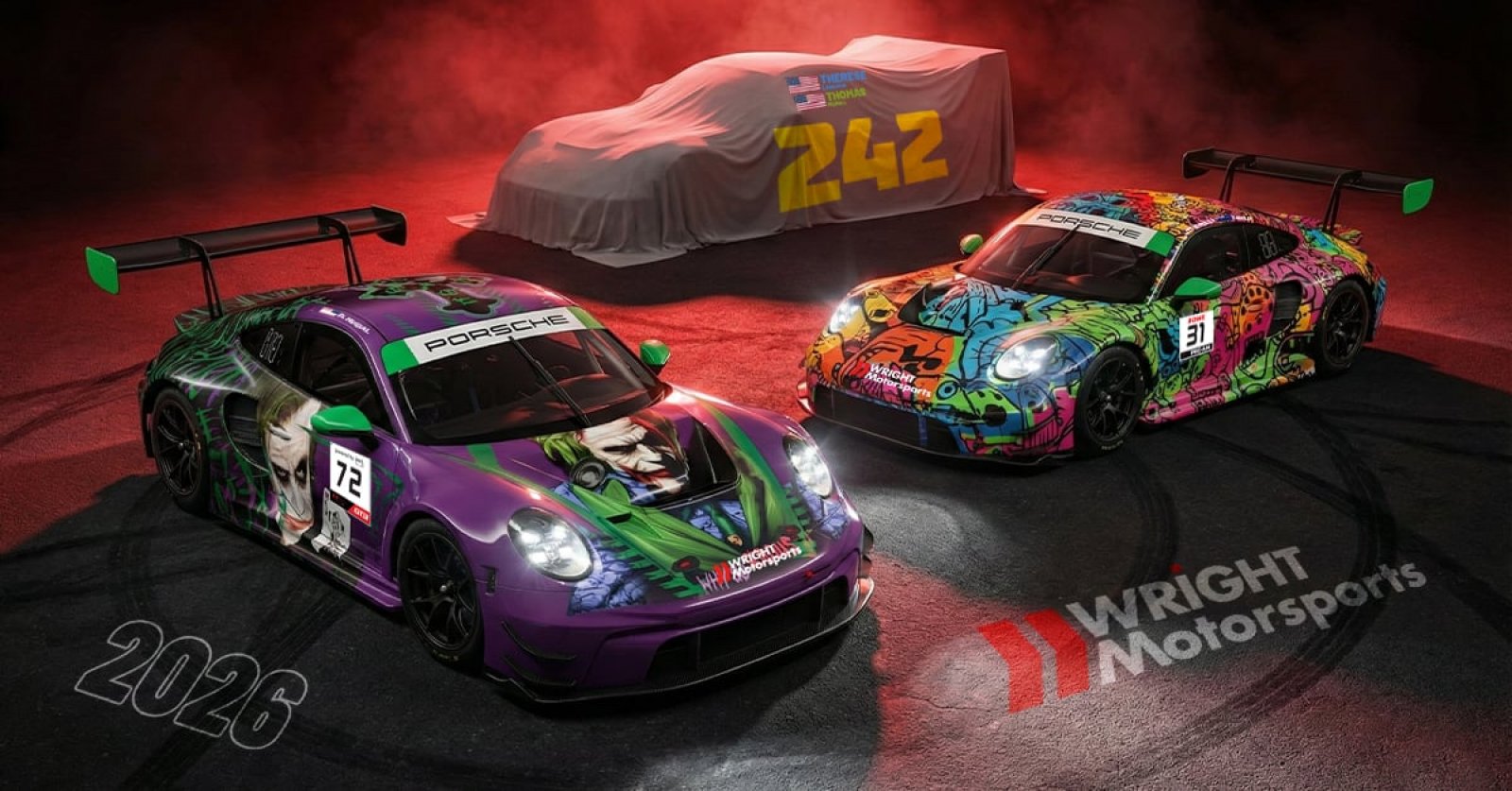 Wright Motorsports Unveils Three-Car SRO America Program for the 2026 Season