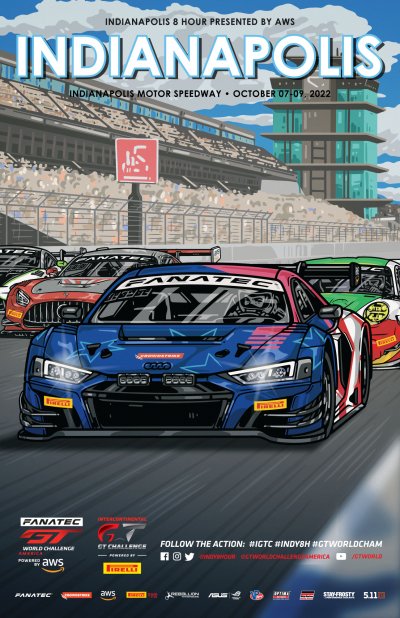 Indianapolis Motor Speedway poster