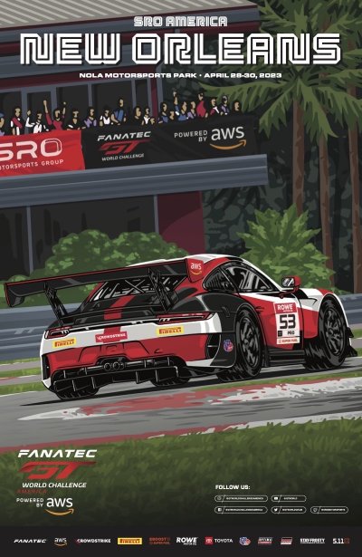 NOLA Motorsports Park poster