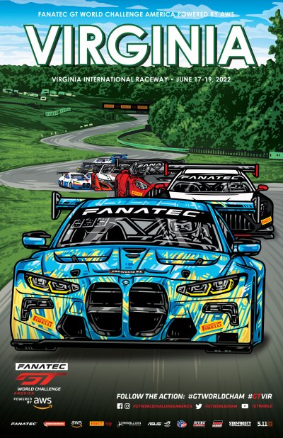 VIRginia International Raceway poster