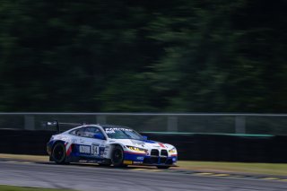 #94 BMW M4 GT3 of Chandler Hull and Bill AUberlen, Bimmerworld, GT World Challenge America, Pro-Am, SRO America, VIR, Virginia International Rcaeway, Alton, Virginia, June 2022.
 | Regis Lefebure/SRO