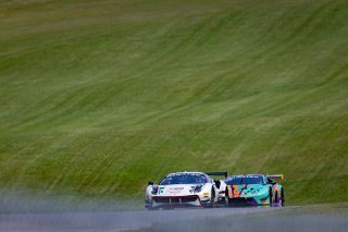 #61 Ferrari 488 GT3 of Jean-Claude Said and Conrad Grunewald, AF Corse, GT World Challenge America, Am, SRO America, VIR, Virginia International Rcaeway, Alton, Virginia, June 2022.
 | Regis Lefebure/SRO
