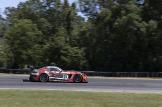 #04 Mercedes-AMG GT3 of George Kurtz and Colin Braun, Crowdstrike Racing by Riley Motorsports, GT World Challenge America, Pro-Am, SRO America, VIR, Virginia International Rcaeway, Alton, Virginia, June 2022.
 | Josh Snider/SRO    