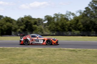 #04 Mercedes-AMG GT3 of George Kurtz and Colin Braun, Crowdstrike Racing by Riley Motorsports, GT World Challenge America, Pro-Am, SRO America, VIR, Virginia International Rcaeway, Alton, Virginia, June 2022.
 | Josh Snider/SRO    