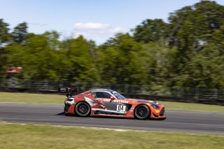 #04 Mercedes-AMG GT3 of George Kurtz and Colin Braun, Crowdstrike Racing by Riley Motorsports, GT World Challenge America, Pro-Am, SRO America, VIR, Virginia International Rcaeway, Alton, Virginia, June 2022.
 | Josh Snider/SRO    