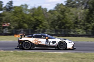 #12 Aston Martin Vantage AMR GT3 of Frank Gannett and Drew Staveley, Ian Lacy Racing, GT World Challenge America, Pro-Am, SRO America, VIR, Virginia International Rcaeway, Alton, Virginia, June 2022.
 | Josh Snider/SRO    