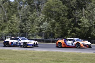 #43 Acura NSX GT3 of Erin Vogel and Michael Cooper, RealTime Racing, GT World Challenge America, Pro-Am, SRO America, VIR, Virginia International Rcaeway, Alton, Virginia, June 2022.
 | Josh Snider/SRO    
