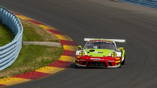#45 Porsche 911 GT3-R (991.ii) of Charlie Luck and Jan Heylen, Wright Motorsports, GT World Challenge America, Pro-Am, SRO America, Watkins Glen International raceway, Watkins Glen, NY, July 2022..
 | SRO Motorsports Group
