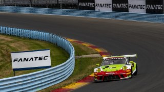 #45 Porsche 911 GT3-R (991.ii) of Charlie Luck and Jan Heylen, Wright Motorsports, GT World Challenge America, Pro-Am, SRO America, Watkins Glen International raceway, Watkins Glen, NY, July 2022..
 | SRO Motorsports Group