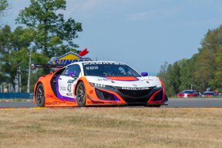 #43 Acura NSX GT3 of Erin Vogel and Michael Cooper, RealTime Racing, GT World Challenge America, Pro-Am, SRO America, Watkins Glen International raceway, Watkins Glen, NY, September 2021.
 | SRO Motorsports Group