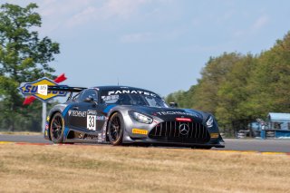 #33 Mercedes_AMG GT3 of Russell Ward and Philip Ellis, Winward Racing, GT World Challenge America, Pro, SRO America, Watkins Glen International raceway, Watkins Glen, NY, September 2021.
 | SRO Motorsports Group