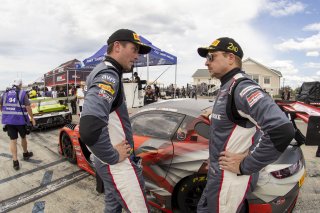 #04 Mercedes-AMG GT3 of George Kurtz and Colin Braun, Crowdstrike Racing by Riley Motorsports, GT World Challenge America, Pro-Am, SRO America, Watkins Glen International raceway, Watkins Glen, NY, July 2022..
 | SRO Motorsports Group