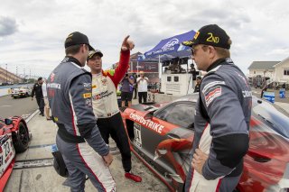 #04 Mercedes-AMG GT3 of George Kurtz and Colin Braun, Crowdstrike Racing by Riley Motorsports, GT World Challenge America, Pro-Am, SRO America, Watkins Glen International raceway, Watkins Glen, NY, July 2022..
 | SRO Motorsports Group