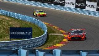 #04 Mercedes-AMG GT3 of George Kurtz and Colin Braun, Crowdstrike Racing by Riley Motorsports, GT World Challenge America, Pro-Am, SRO America, Watkins Glen International raceway, Watkins Glen, NY, July 2022..
 | SRO Motorsports Group