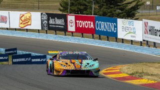 #88 Lamborghini Huracan GT3 of Jason Harward and Madison Snow, Zelus Motorsports, GT World Challenge America, Pro-Am, SRO America, Watkins Glen International raceway, Watkins Glen, NY, July 2022..
 | SRO Motorsports Group