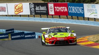 #45 Porsche 911 GT3-R (991.ii) of Charlie Luck and Jan Heylen, Wright Motorsports, GT World Challenge America, Pro-Am, SRO America, Watkins Glen International raceway, Watkins Glen, NY, July 2022..
 | SRO Motorsports Group