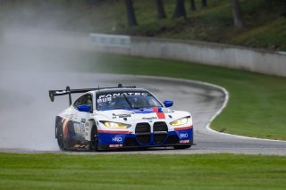 #94 BMW M4 GT3 of Chandler Hull and Bill AUberlen, Bimmerworld, GT World Challenge America, Pro-Am, SRO America, Road America, Elkhart Lake, WI, August 2022
 | Regis Lefebure/SRO