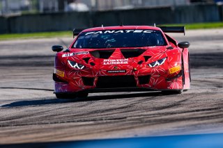 #91 Lamborghini Huracan GT3 of Jeff Burton and Corey Lewis, Zelus Motorsports, GT World Challenge America, Pro-Am, SRO America, Sebring Int’l Raceway, Sebring Florida, September 2022
 | Regis Lefebure/SRO