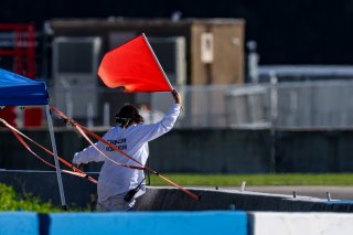 Red Flag, Falg Marshal, SRO America, Sebring Int’l Raceway, Sebring Florida, September 2022
 | Regis Lefebure/SRO