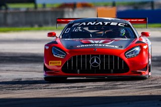 #04 Mercedes-AMG GT3 of George Kurtz and Colin Braun, Crowdstrike Racing by Riley Motorsports, GT World Challenge America, Pro-Am, SRO America, Sebring Int’l Raceway, Sebring Florida, September 2022
 | Regis Lefebure/SRO