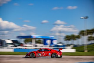 #93 Acura NSX GT3 of Ashton Harrison and Mario Farnbacher, Racers Edge Motorsports, GT World Challenge America, Pro-Am, SRO America, Sebring Int’l Raceway, Sebring Florida, September 2022
 | Regis Lefebure/SRO