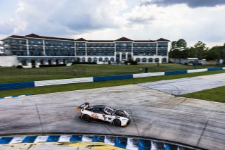 #12 Aston Martin Vantage AMR GT3 of Frank Gannett and Drew Staveley, Ian Lacy Racing, GT World Challenge America, Pro-Am, SRO America, Sebring International Raceway, Sebring, FL, September 2022.
 | Fabian Lagunas/SRO             