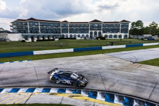 #34 Ferrari 488 GT3 of Manny Franco and Alessandro Balzan, Conquest Racing, GT World Challenge America, Pro, SRO America, Sebring International Raceway, Sebring, FL, September 2022.
 | Fabian Lagunas/SRO             