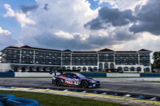 #96 BMW M4 GT3 of Michael Dinan and Robby Foley, Turner Motorsports, GT World Challenge America, Pro-Am, SRO America, Sebring International Raceway, Sebring, FL, September 2022.
 | Fabian Lagunas/SRO             