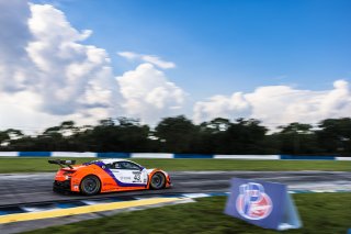 #43 Acura NSX GT3 of Erin Vogel and Michael Cooper, RealTime Racing, GT World Challenge America, Pro-Am, SRO America, Sebring International Raceway, Sebring, FL, September 2022.
 | Fabian Lagunas/SRO             
