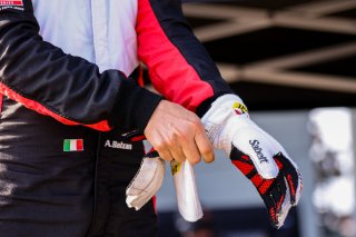 #34 Ferrari 488 GT3 of Manny Franco and Alessandro Balzan, Conquest Racing, GT World Challenge America, Pro, SRO America, Sebring International Raceway, Sebring, FL, September 2022.
 | Regis Lefebure/SRO