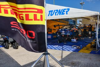 #96 BMW M4 GT3 of Michael Dinan and Robby Foley, Turner Motorsports, GT World Challenge America, Pro-Am, SRO America, Sebring International Raceway, Sebring, FL, September 2022.
 | Regis Lefebure/SRO