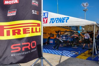 #96 BMW M4 GT3 of Michael Dinan and Robby Foley, Turner Motorsports, GT World Challenge America, Pro-Am, SRO America, Sebring International Raceway, Sebring, FL, September 2022.
 | Regis Lefebure/SRO